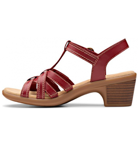 Clarks EMILY2 ROSE 26181672 - Rouge - EMILY2ROSE$09C