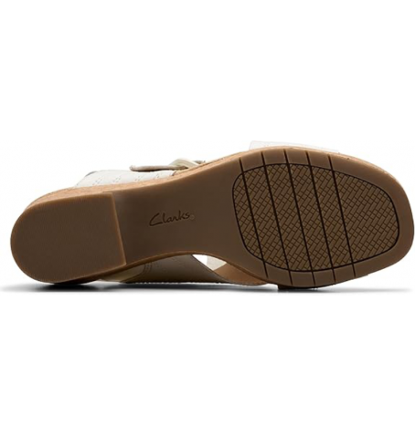 Clarks NERISA WEST 26181796 - Blanc - NERISAWEST$14C
