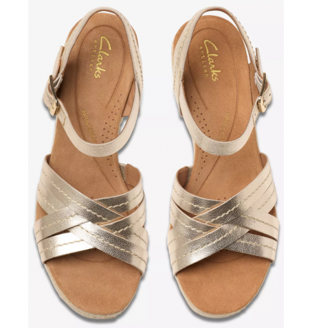 Clarks SABINA STRAP 26181463 - Métallique Doré - SABINASTRAP$17C