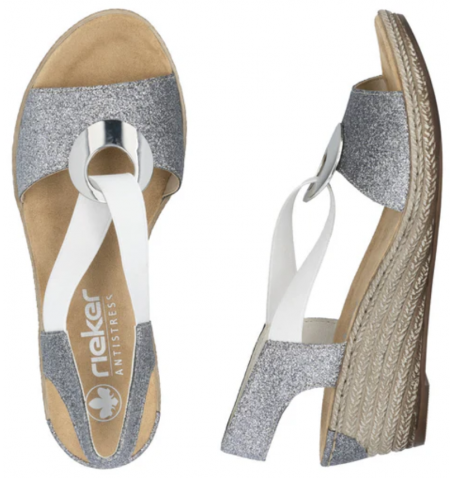 Rieker 624H6-92 - Silver Grey - 624H6$92.18R