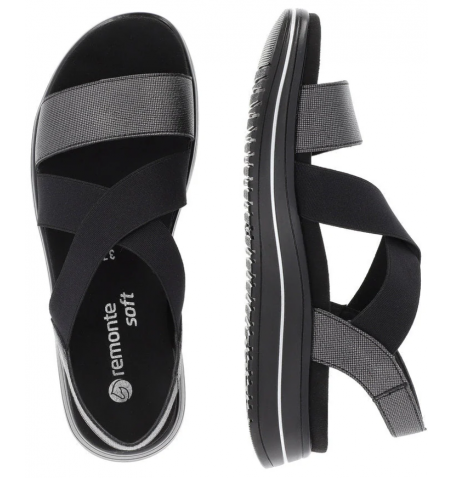 Rieker - Remonte D1J50-02 - Noir - D1J50$02.02R