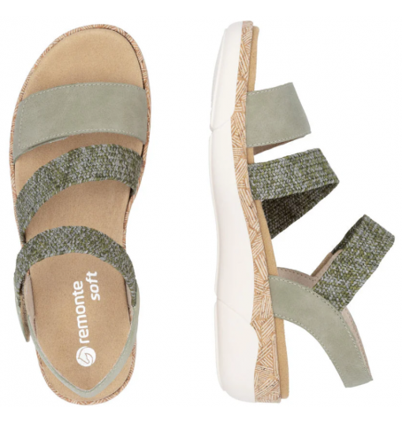 Rieker - Remonte R6861-52 - Green khaki - R6861$52.11R