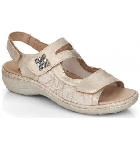 Rieker - Remonte D7647-94 - Metallic Gold - D7647$94.17R Rieker - Remonte D7647-94 - Metallic Gold - D7647$94.17R