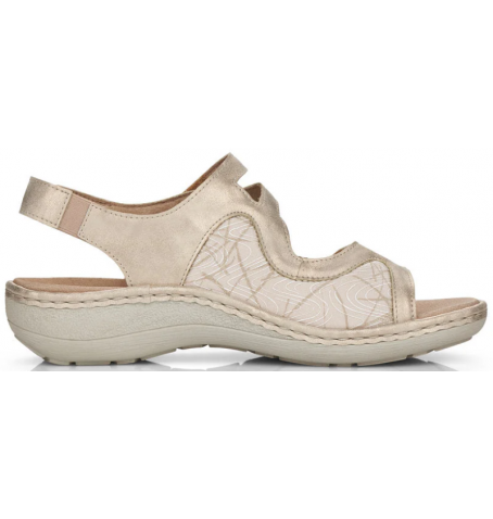 Rieker - Remonte D7647-94 - Metallic Gold - D7647$94.17R