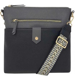 Espe CELINE CROSSBODY H-02826-B - Black - CELINE CB$BK