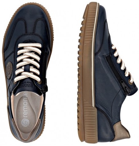 Rieker - Remonte D0702-14 - Bleu - D0702$14.04R