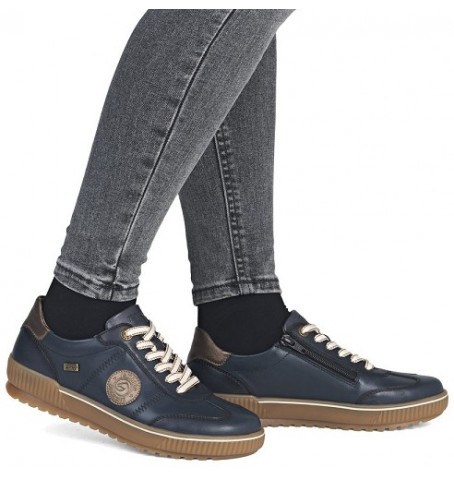 Rieker - Remonte D0702-14 - Bleu - D0702$14.04R