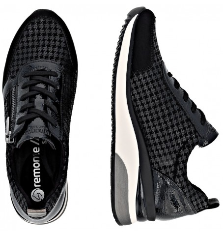 Rieker - Remonte D2401-08 - Black varnish - D2401$08.01R