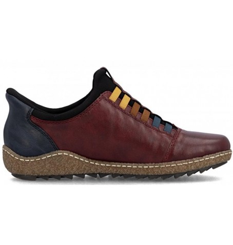 Rieker L7562-35 - Burgundy - L7562$35.06R