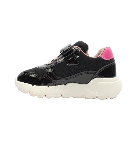 Geox FLEXYPER MINI B566NB - Vernis noir - B566NB$0922.B01