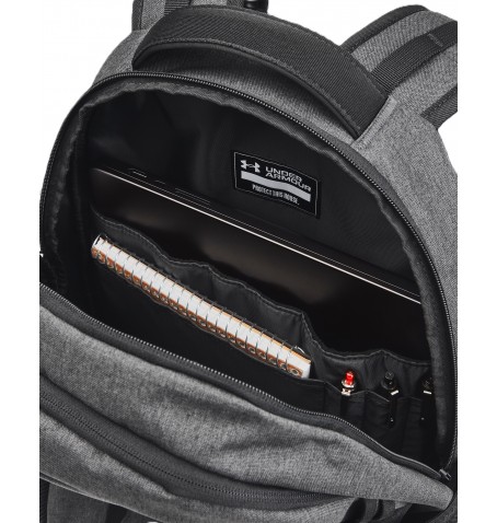 Under Armour HUSTLE 6.0 BACKPACK - Argent gris - 1384672$005