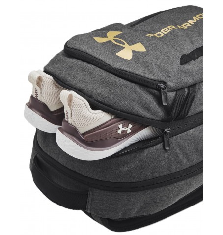 Under Armour HUSTLE 6.0 BACKPACK - Argent gris - 1384672$005