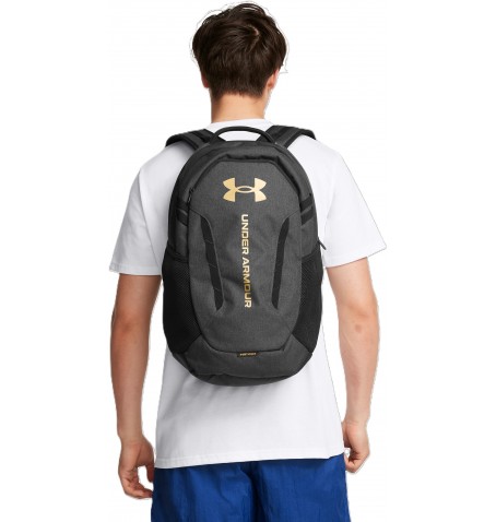 Under Armour HUSTLE 6.0 BACKPACK - Argent gris - 1384672$005