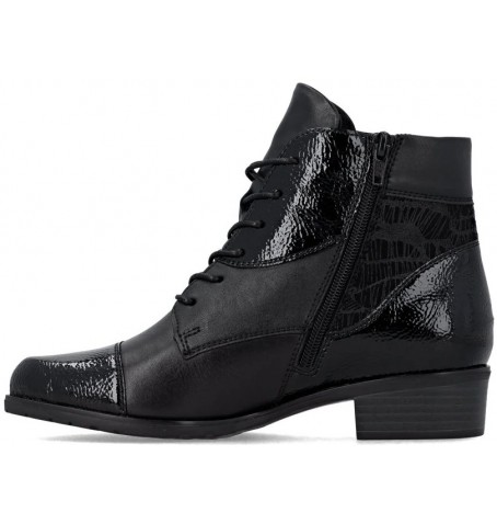 Rieker - Remonte D6882-00 - Black varnish - D6882$00.01R