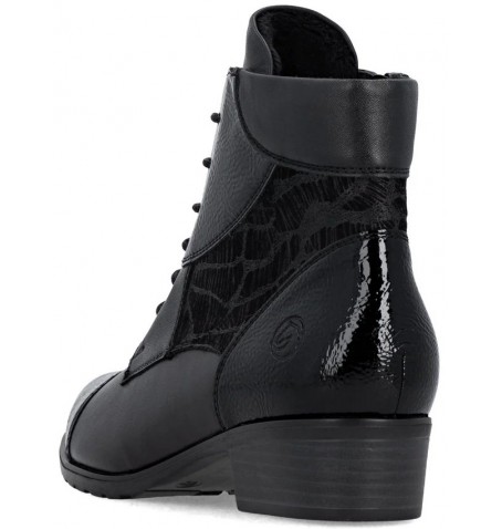 Rieker - Remonte D6882-00 - Black varnish - D6882$00.01R