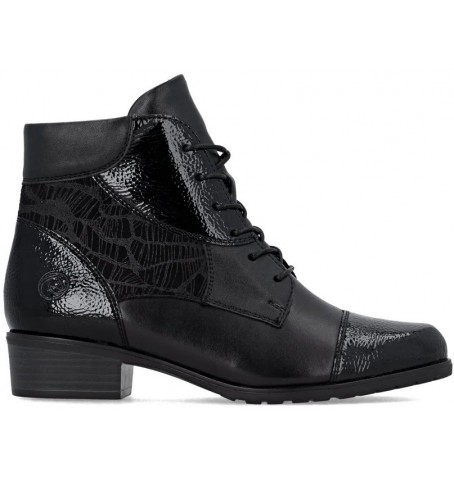 Rieker - Remonte D6882-00 - Black varnish - D6882$00.01R