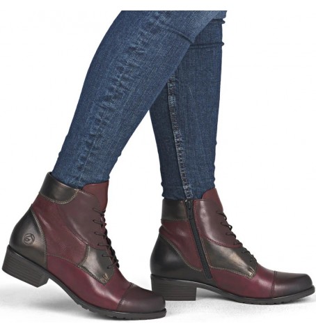 Rieker - Remonte D6882-35 - Burgundy - D6882$35.06R