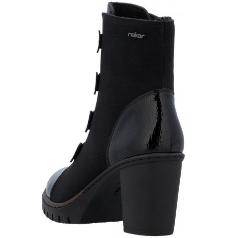 Rieker Y2576-00 - Vernis noir - Y2576$00.01R