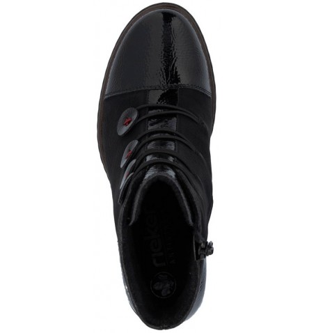 Rieker Y2576-00 - Black varnish - Y2576$00.01R