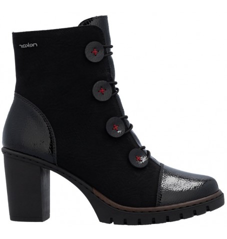 Rieker Y2576-00 - Vernis noir - Y2576$00.01R