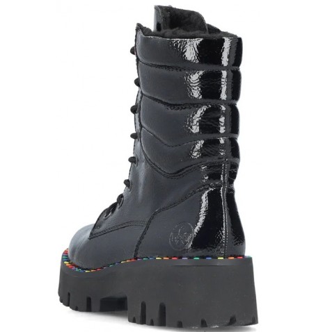 Rieker Y3330-00 - Vernis noir - Y3330$00.01R