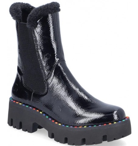 Rieker Y3350-00 - Vernis noir - Y3350$00.01R