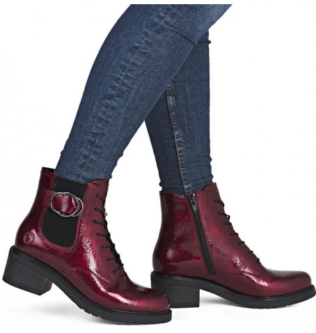 Rieker - Remonte D1A72-33 - Burgundy - D1A72$33.06R