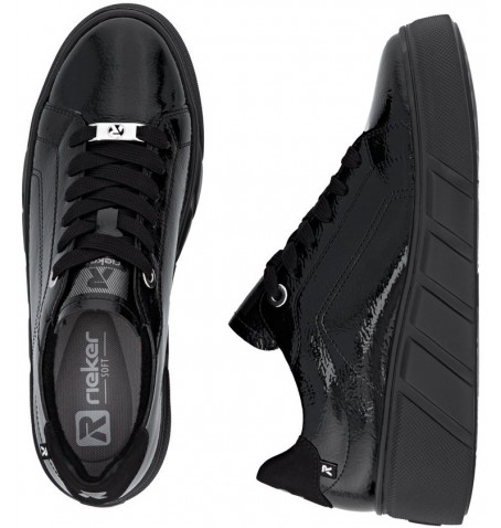 Rieker W2601-00 - Black varnish - W2601$00.01R