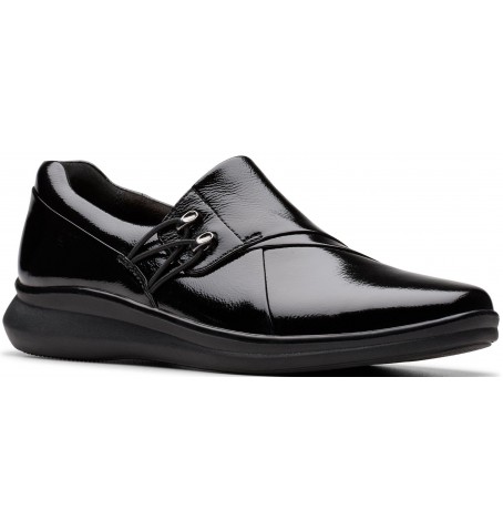 Clarks LYNELL SLIP 26182972 - Black varnish - LYNELLSLIP$01C