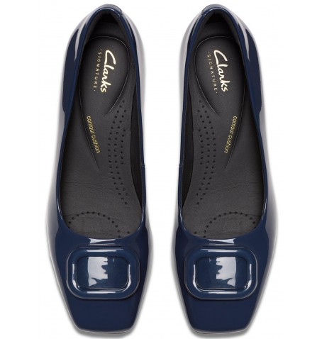 Clarks FERNIE TRIM 26183866 - Bleu - FERNIETRIM$04C