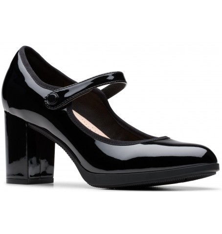 Clarks BAYLA LILY 26184307 - Vernis noir - BAYLALILY$01C