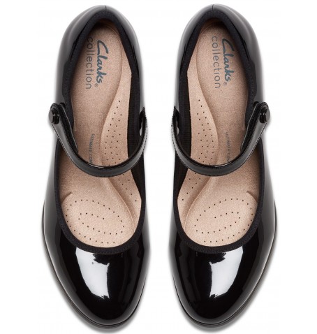 Clarks BAYLA LILY 26184307 - Vernis noir - BAYLALILY$01C