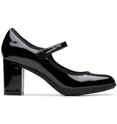 Clarks BAYLA LILY 26184307 - Black varnish - BAYLALILY$01C