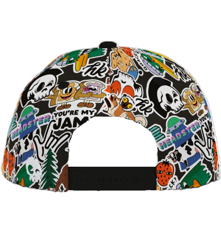 Headster Kids STICKING AROUND SNAPBACK - Noir - HTSBFA25A4$000