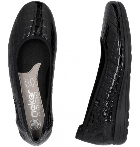 Rieker L9350-01 - Black varnish - L9350$01.01R