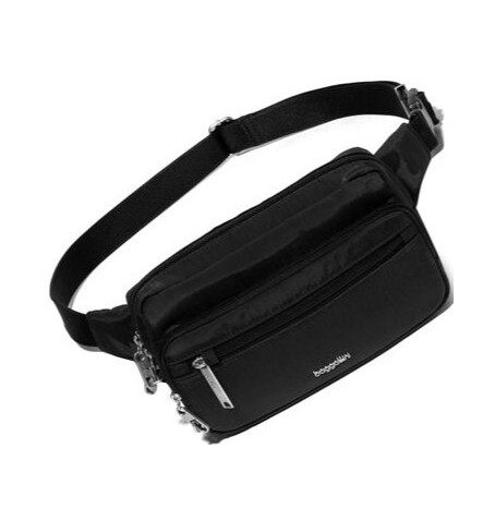 Baggallini ABB880 SECURTEX ANTI-THEFT BELT BAG - Noir - ABB880$B0001