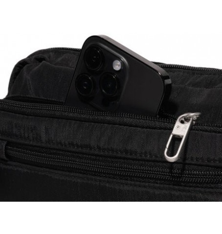 Baggallini ABB880 SECURTEX ANTI-THEFT BELT BAG - Noir - ABB880$B0001