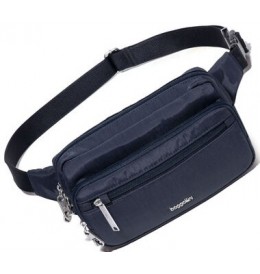 Baggallini ABB880 SECURTEX ANTI-THEFT BELT BAG - Marine - ABB880$B0576