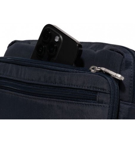 Baggallini ABB880 SECURTEX ANTI-THEFT BELT BAG - Marine - ABB880$B0576