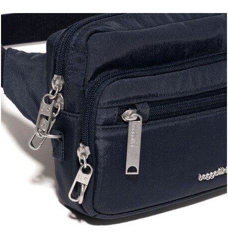 Baggallini ABB880 SECURTEX ANTI-THEFT BELT BAG - Marine - ABB880$B0576