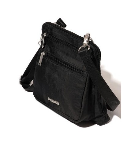 Baggallini ACB921 SECURTEX ANTI-THEFT CROSSBODY - Noir - ACB921$B0001