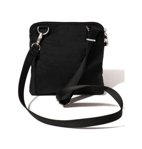 Baggallini ACB921 SECURTEX ANTI-THEFT CROSSBODY - Black - ACB921$B0001