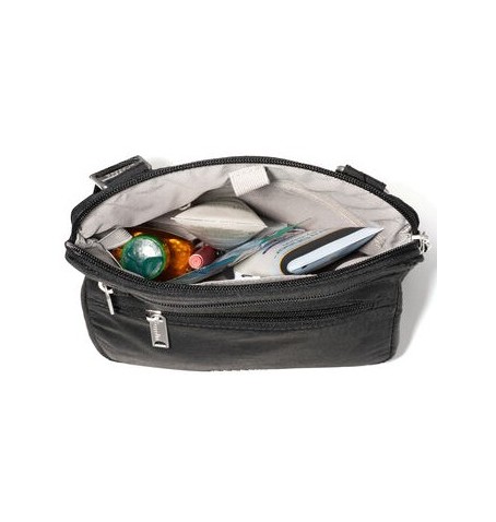 Baggallini ACB921 SECURTEX ANTI-THEFT CROSSBODY - Noir - ACB921$B0001