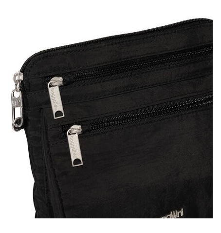 Baggallini ACB921 SECURTEX ANTI-THEFT CROSSBODY - Noir - ACB921$B0001