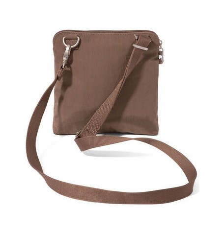 Baggallini ACB921 SECURTEX ANTI-THEFT CROSSBODY - Taupe - ACB921$B0220