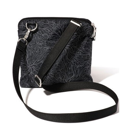 Baggallini ACB921 SECURTEX ANTI-THEFT CROSSBODY - Argent gris - ACB921$B0942