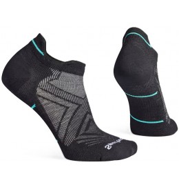 Smartwool RUN ZERO CUSHION LOW ANKLE SOCKS - Noir - SW001668$001