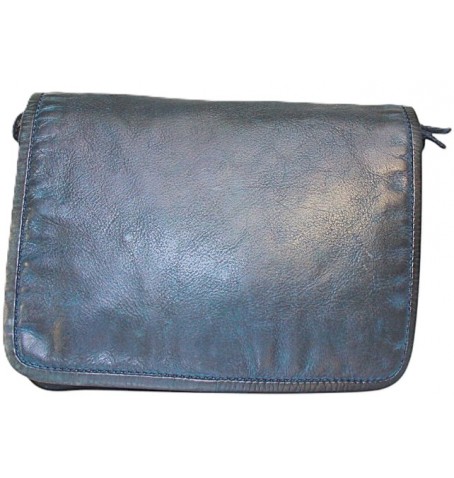 The trend 22569 AVENA LEATHER BAG - Blue - 22569$100