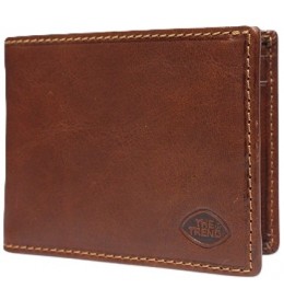 The trend 917012 PORTEFEUILLE HOMME CUIR ITALIEN - Tan - 917012$120