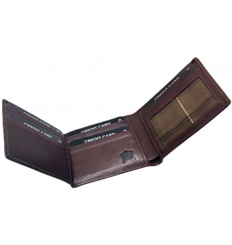 The trend 917012 PORTEFEUILLE HOMME SUIR ITALIEN - Brun - 917012$151